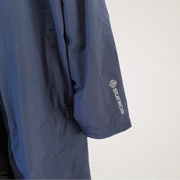 Sunice Alan Full Length Coach's Coat Mens Large Navy Blue Basic Windbreaker - Picture 4 of 13